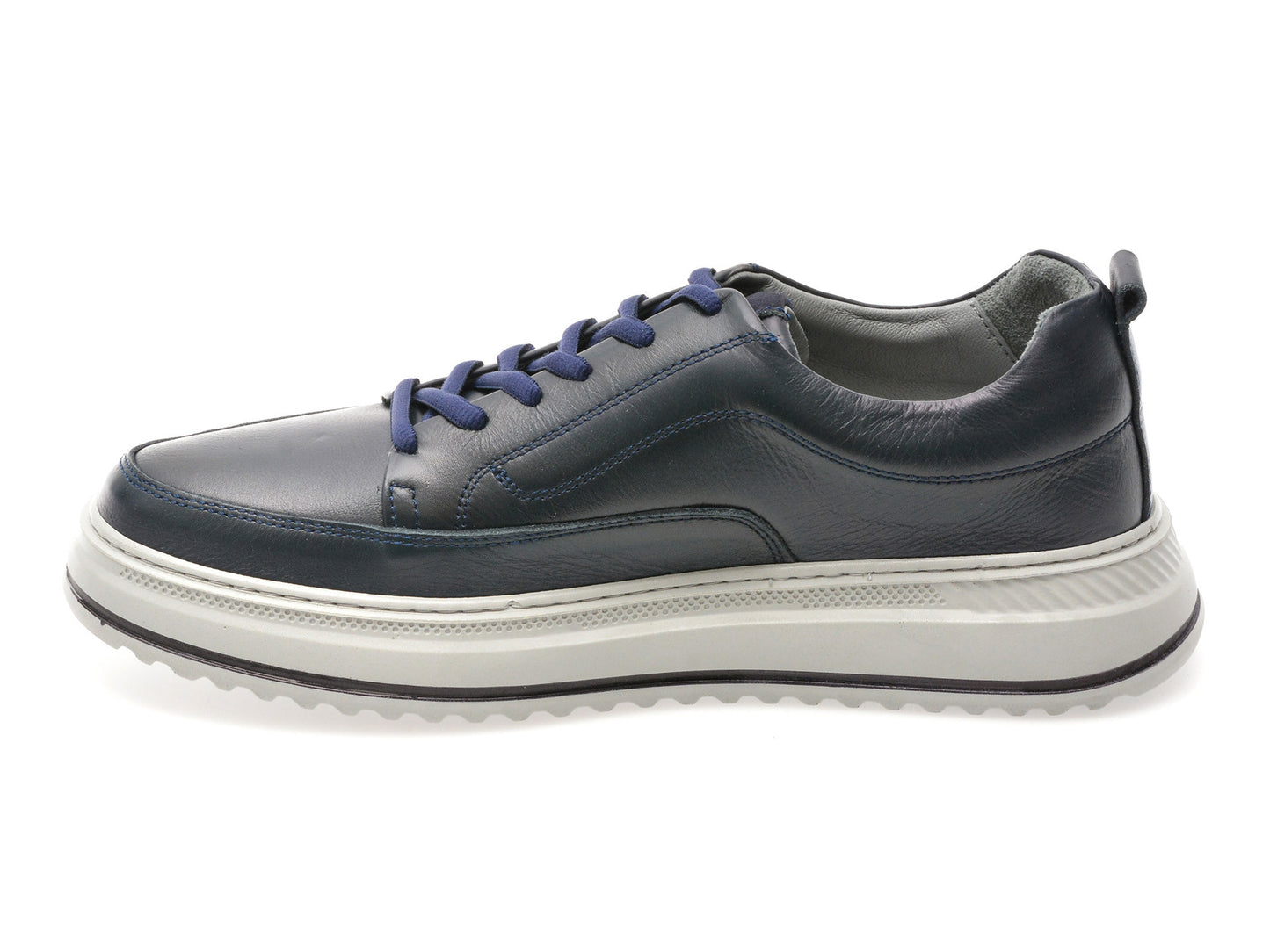 Pantofi sport gryxo negri, BS4150, din piele naturala