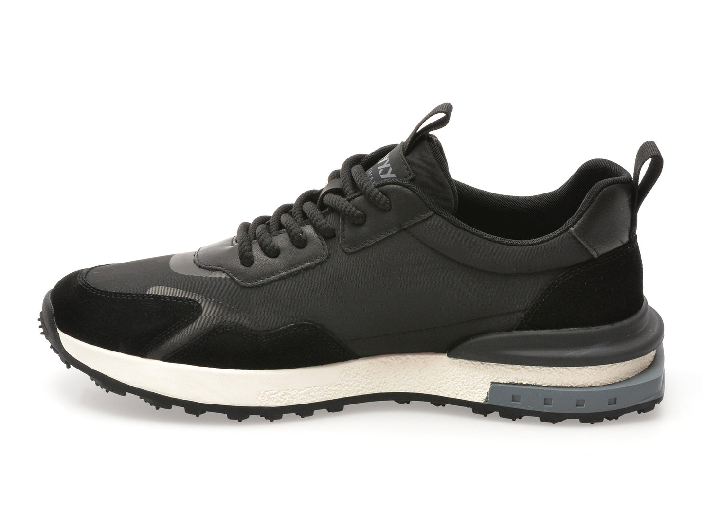 Pantofi sport gryxo negri, 8286, din material textil
