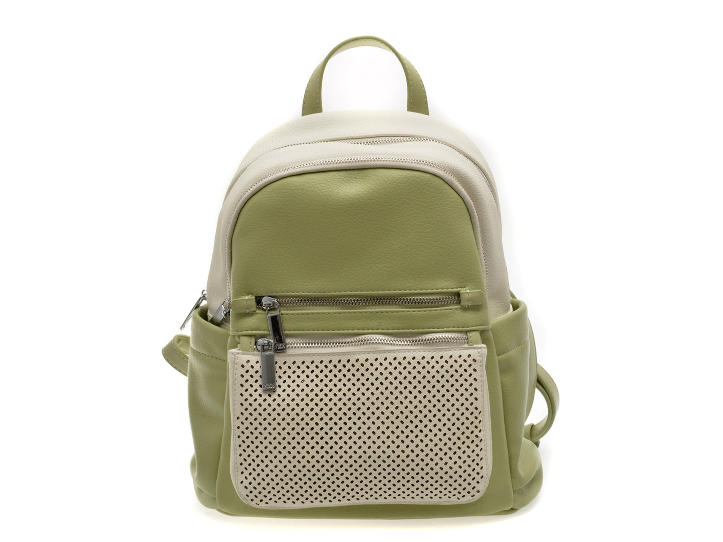 Rucsac gryxo verde, 4077, din piele ecologica