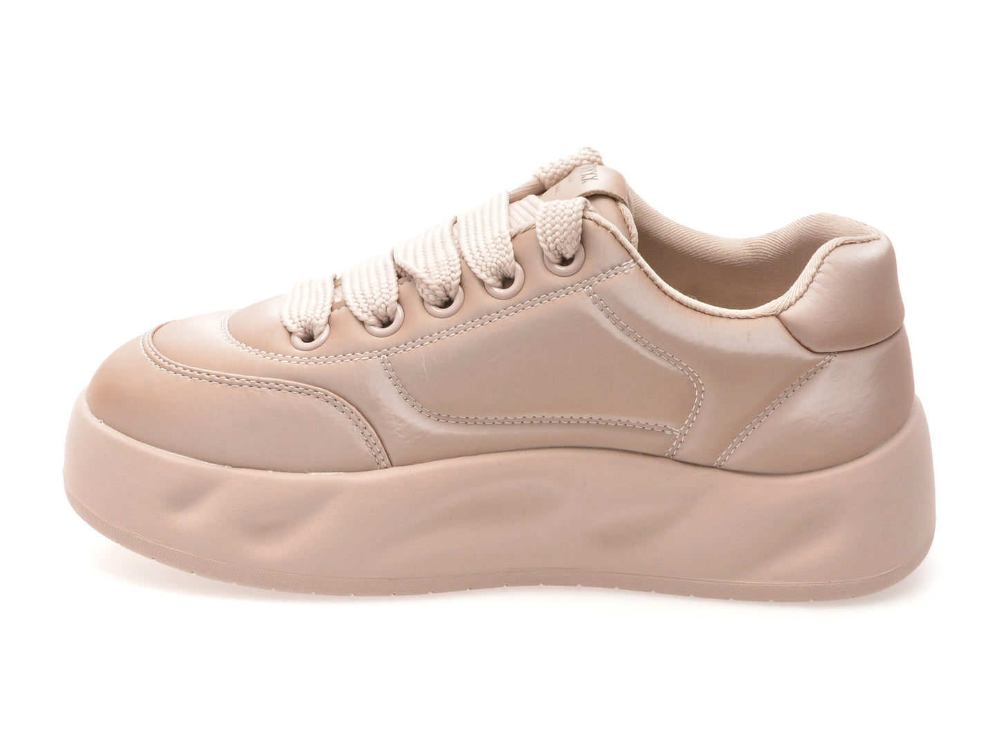 Pantofi sport gryxo nude, 2297, din piele ecologica