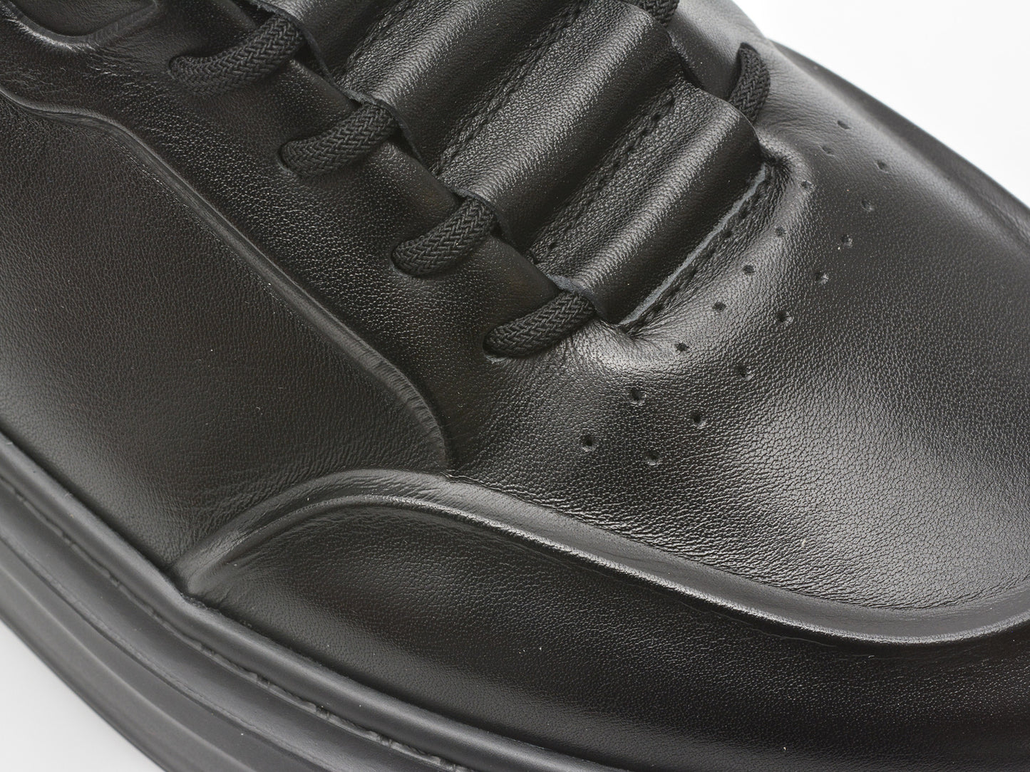 Pantofi sport gryxo negri, 5618, din piele naturala