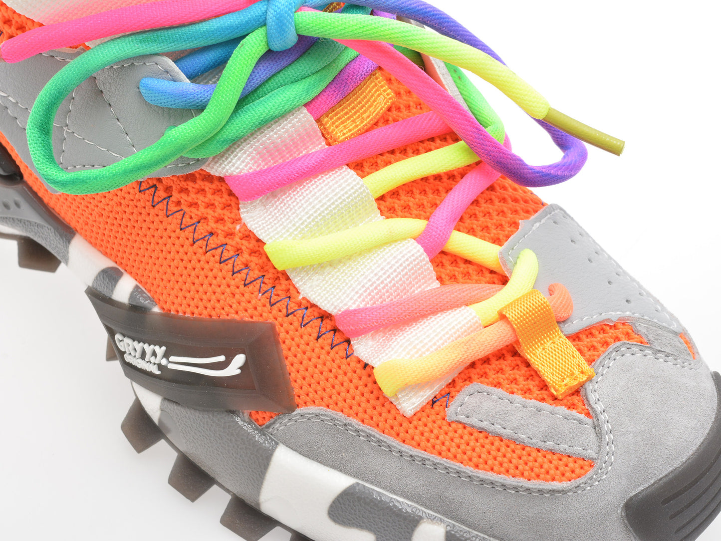 Pantofi sport gryxo portocalii, 18159, din material textil