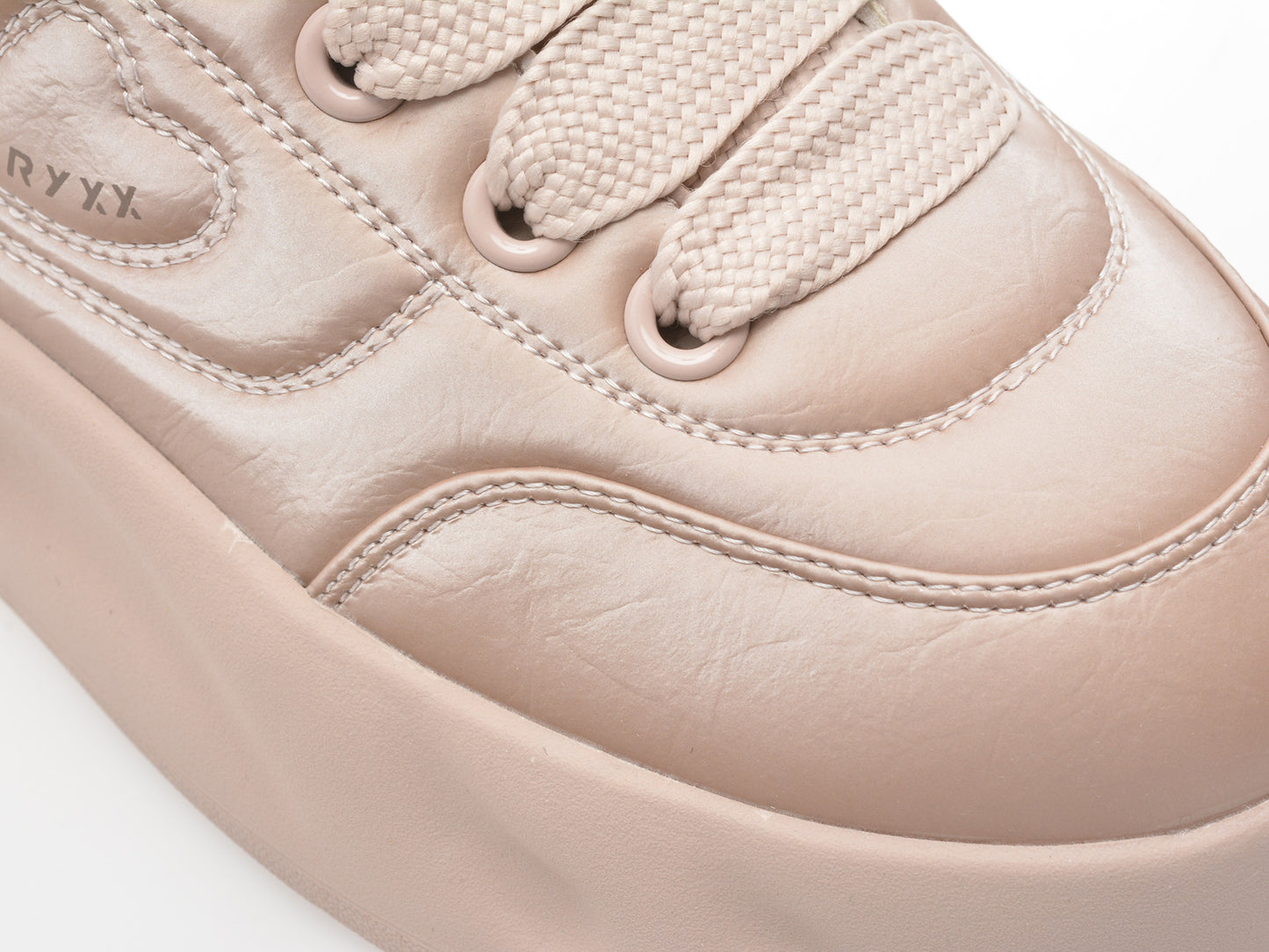 Pantofi sport gryxo nude, 2297, din piele ecologica