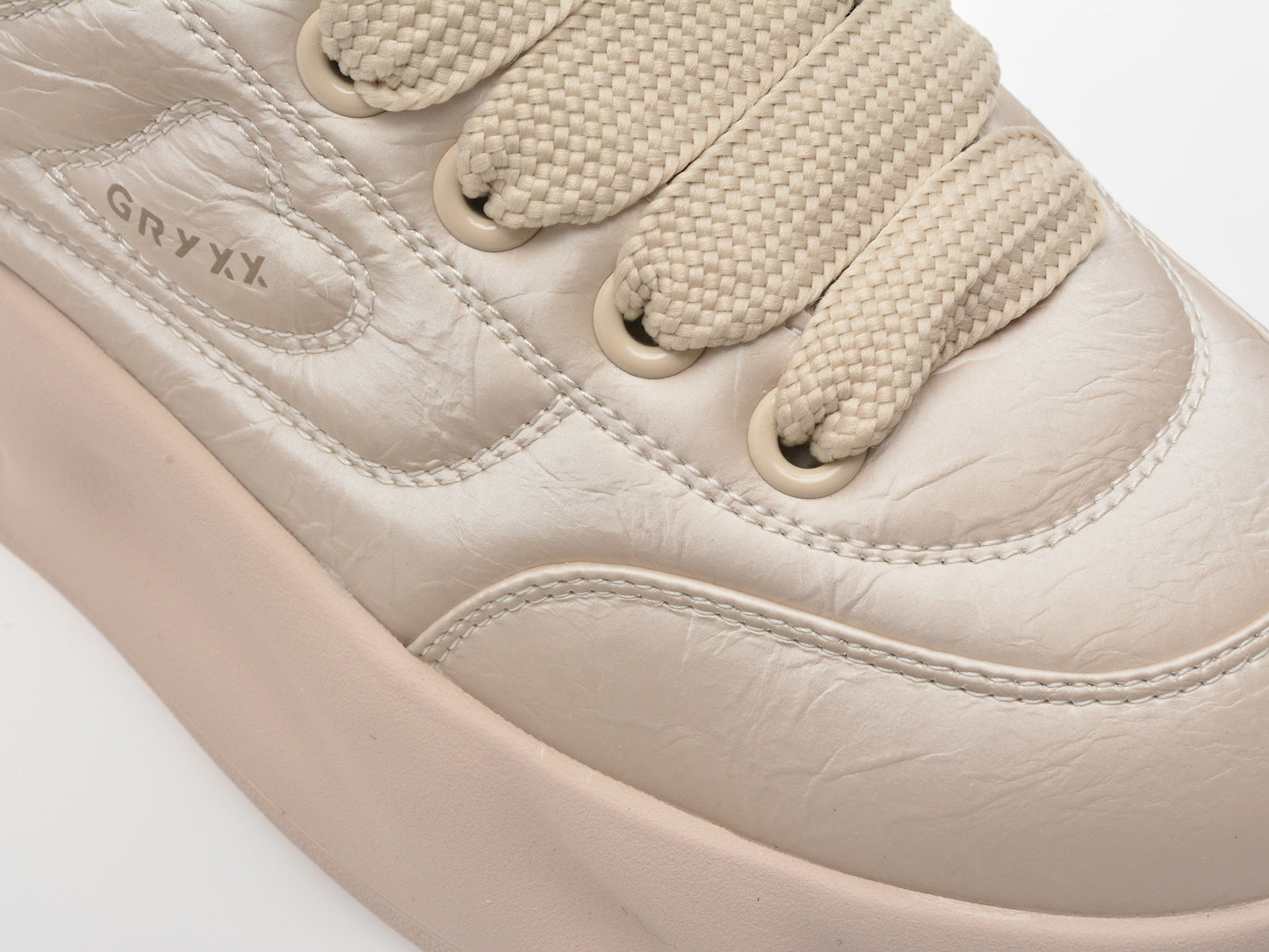 Pantofi sport gryxo nude, 2297, din piele ecologica