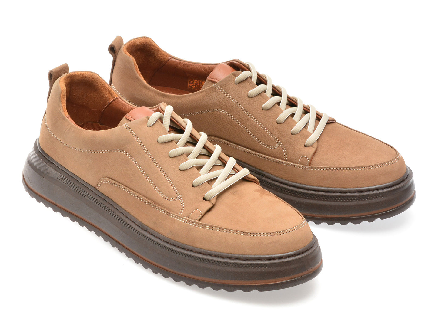 Pantofi sport gryxo negri, BS4150, din piele naturala