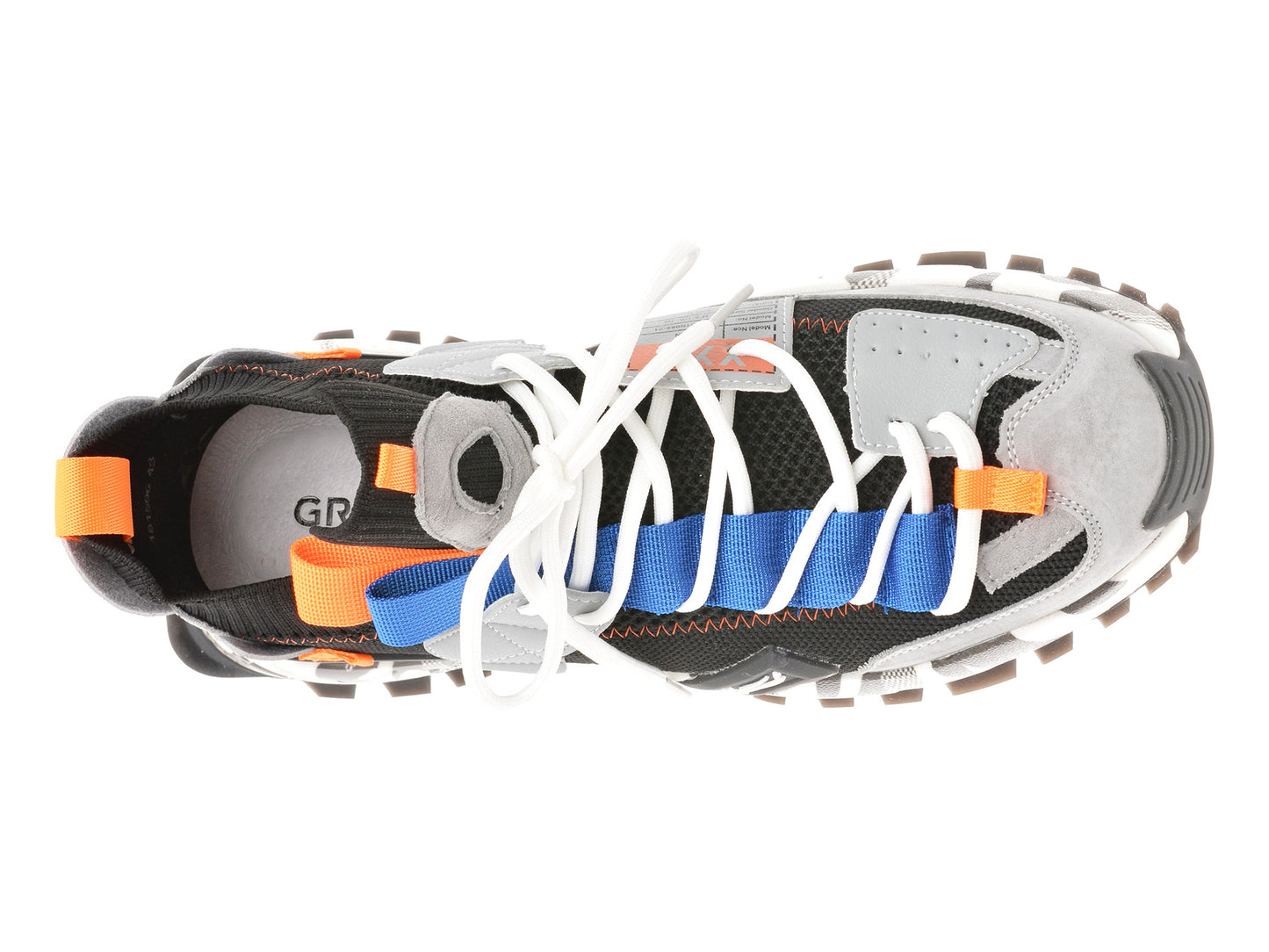 Pantofi sport gryxo portocalii, 18159, din material textil