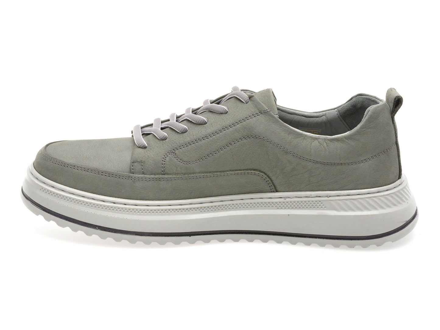 Pantofi sport gryxo negri, BS4150, din piele naturala