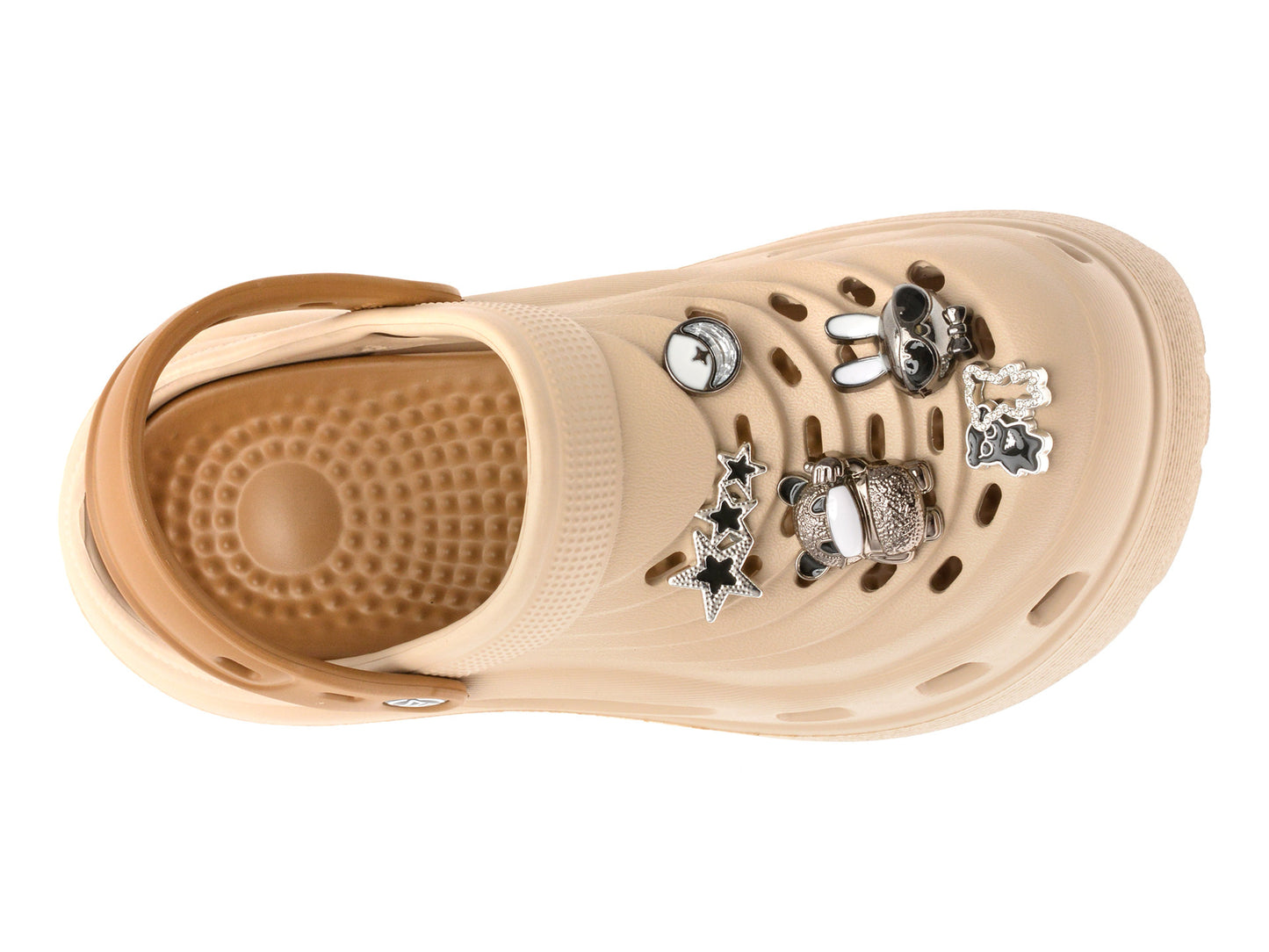 Papuci gryxo bej, 2510, din pvc