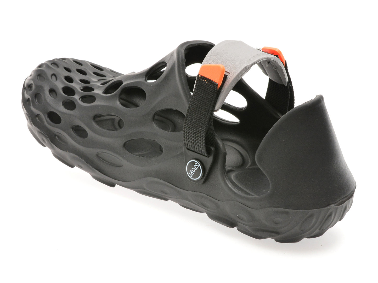 Papuci gryxo negri, 868M, din pvc