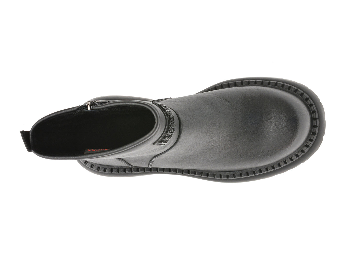 Ghete gryxo negre, 805320, din piele naturala