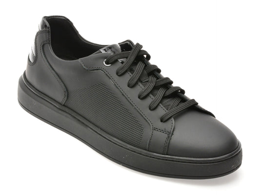 Pantofi sport gryxo negri, MB1400, din piele naturala