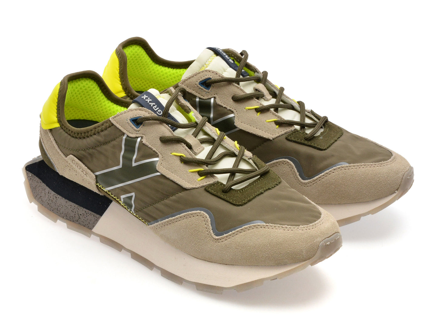 Pantofi sport gryxo bleumarin, 40061M, din material textil