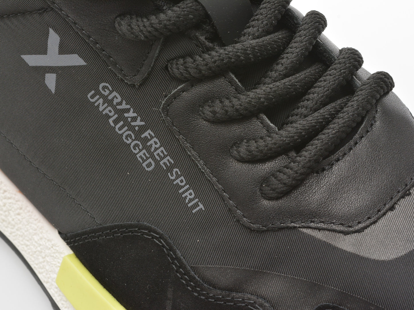 Pantofi sport gryxo negri, 8286, din material textil